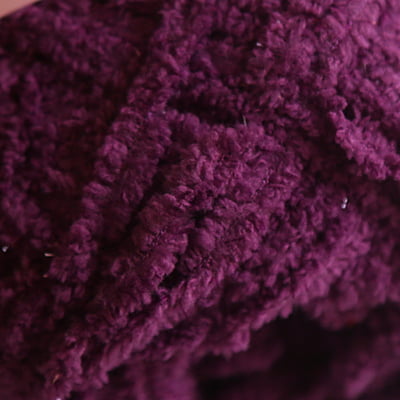 Baby Blanket Yarn Grape