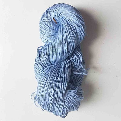 Cotton Yarn 4 Ply Lite Blue