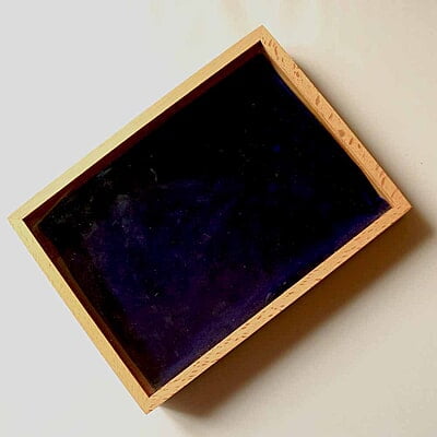 Wooden Glass Organizer Box Wooden Glass Organizer Box