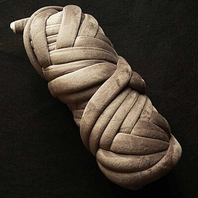 Jumbo Arm Knitting Yarn-Grey
