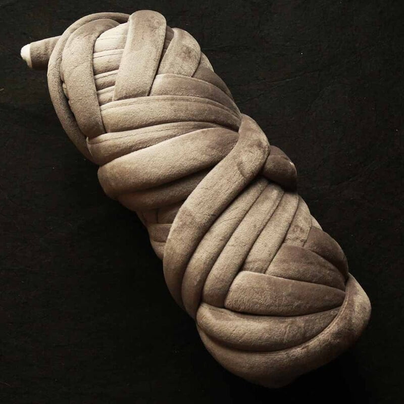 Jumbo Arm Knitting Yarn-Grey Jumbo Arm Knitting Yarn-Grey