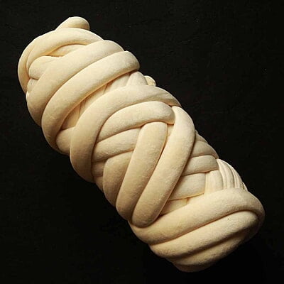 Jumbo Arm Knitting Yarn- Cream