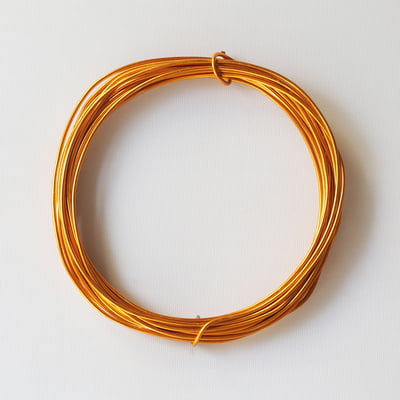 Aluminum Wire Copper Color  1.5 mm