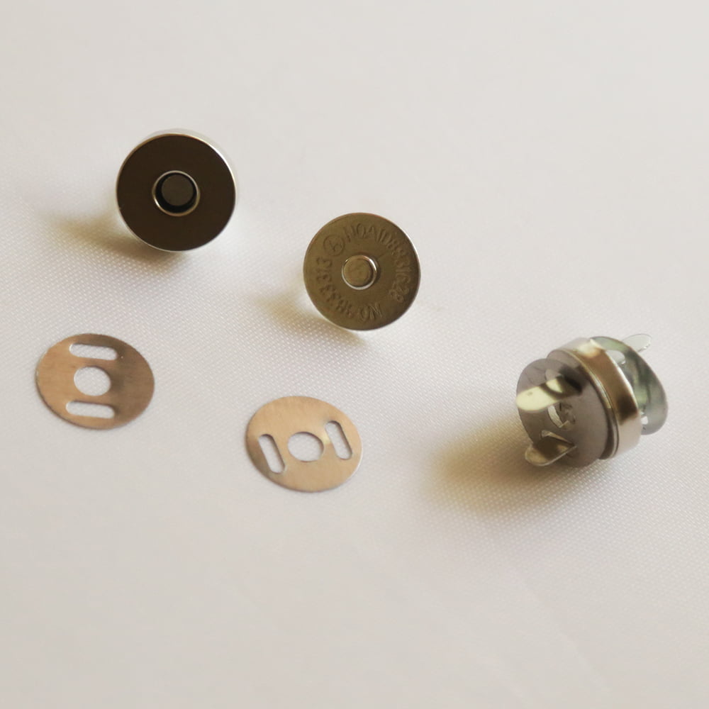 Brass Bag Magnetic Button, Round, Size: 18 Mm at Rs 4/piece in