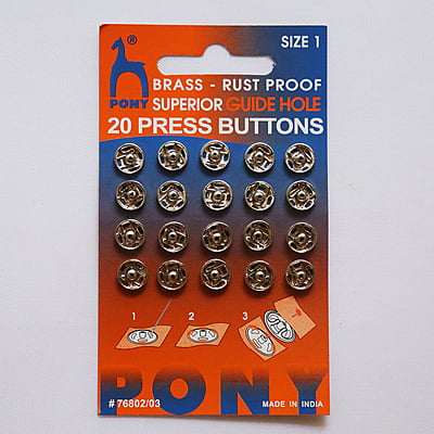 Pony Press Buttons