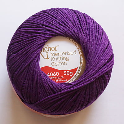 Anchor Knitting  Cotton 4 Ply 4060 102