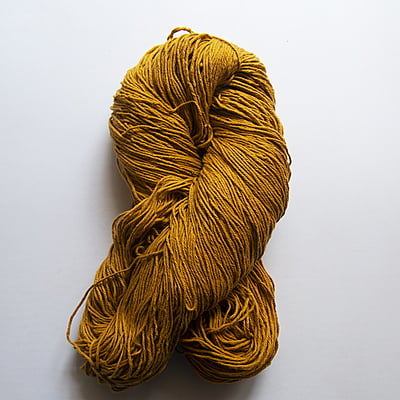 Cotton Yarn 4 Ply Mustard
