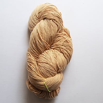 Cotton Yarn 4 Ply Pastel Brown