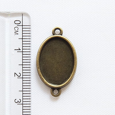 Antique Bronze Bracelet Bezel Modal 108