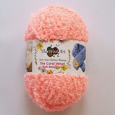 Coral Velvet Soft Baby Yarn 101
