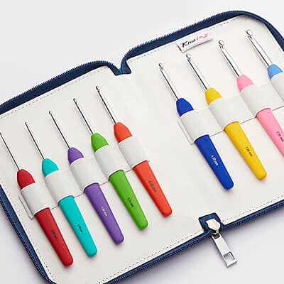 KnitPro Waves Single Ended Crochet Hook Set