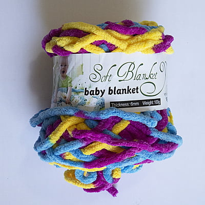 Soft Baby Blanket Yarn 123