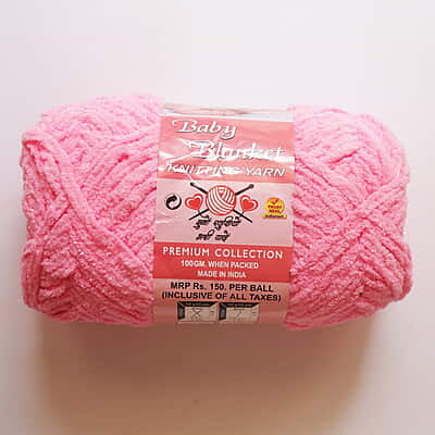 Baby Blanket Yarn Baby Pink