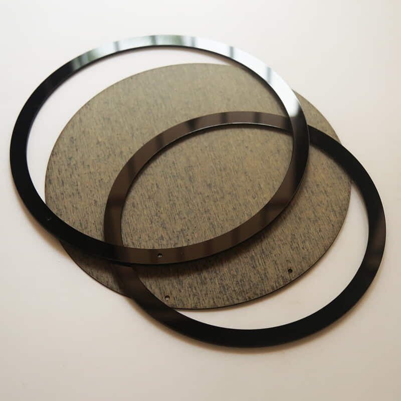 Embroidery Display Frame Acrylic Circle Standard Black Embroidery Display Frame Acrylic Circle Standard Black