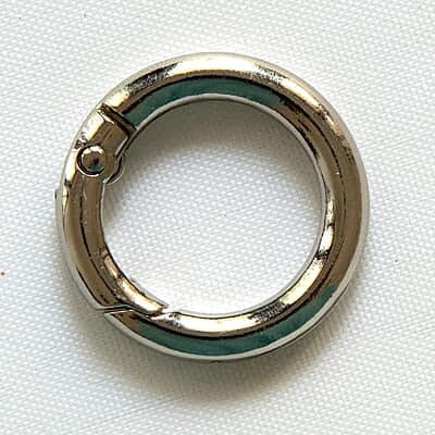 Circular Metal Push Ring 20 mm Circular Metal Push Ring 20 mm