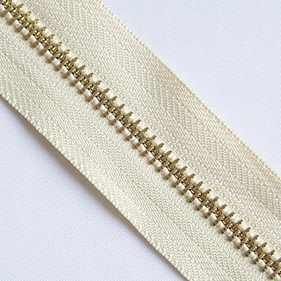Bag Zip With Golden Teeth Bag Zip With Golden Teeth