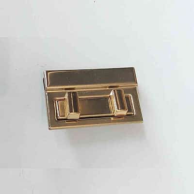 Bag Buckle  Gold Modal Seven