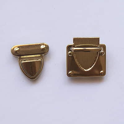 Bag Buckle  Gold Modal Four