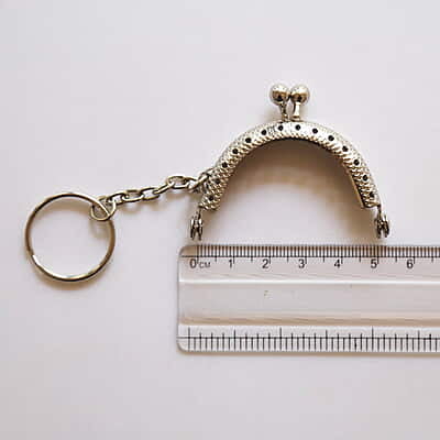 Purse frame with Key Chain 5 cm Purse frame with Key Chain 5 cm