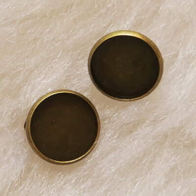 Circle Brooch Bezel Antique Bronze Circle Brooch Bezel Antique Bronze
