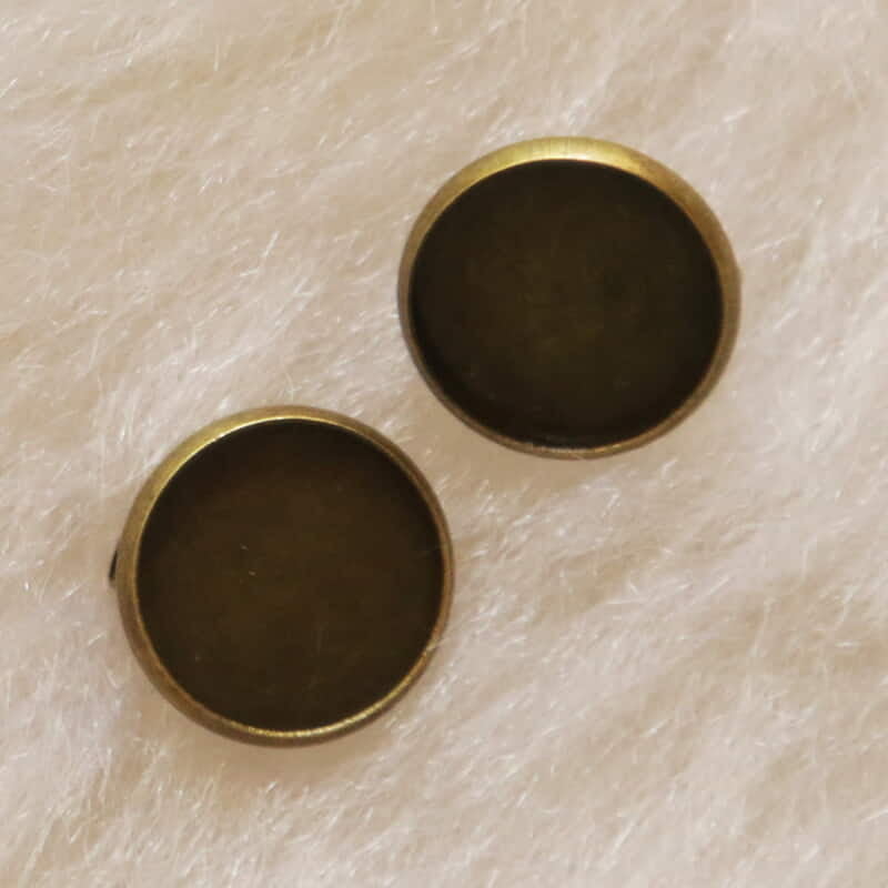 Circle Brooch Bezel Antique Bronze Circle Brooch Bezel Antique Bronze