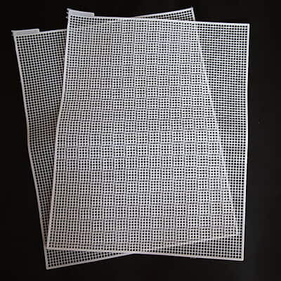 Plastic Canvas Sheet White Plastic Canvas Sheet White