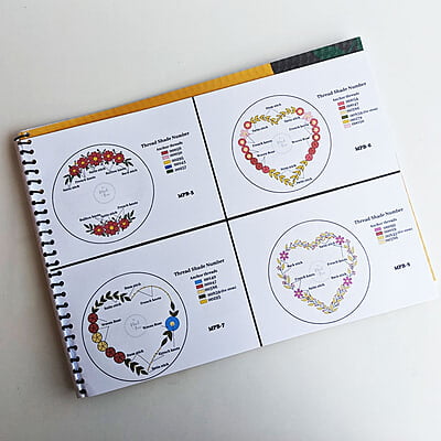 Embroidery Pattern Mini Book Embroidery Pattern Mini Book