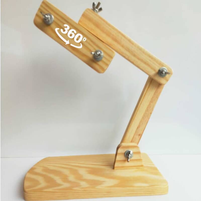 Embroidery Stand Table top Pine Wood Modal 2 Embroidery Stand Table top Pine Wood Modal 2