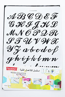 Alphabet Stencil