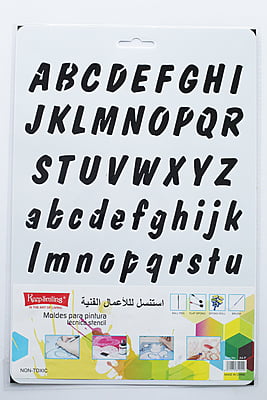 Alphabet Stencil
