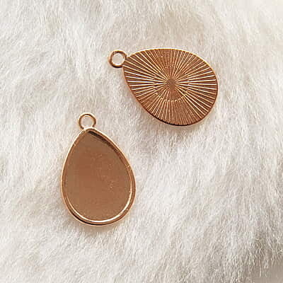 Pendant  Dark Rose Gold Modal 105