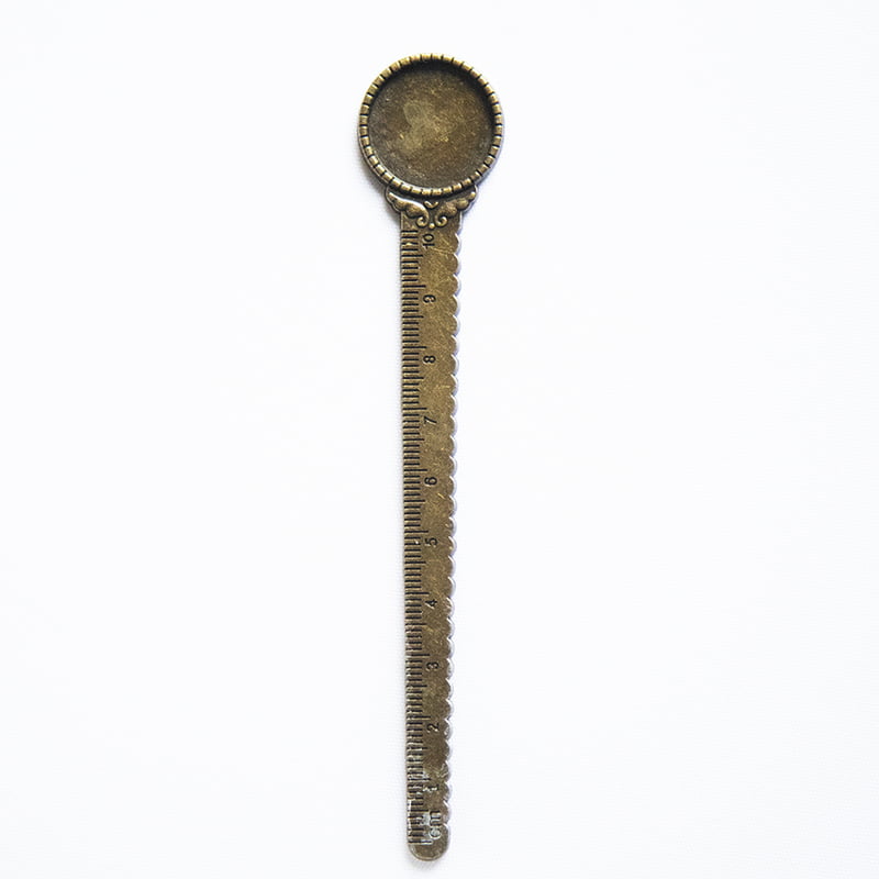Antique Bronze Book Mark Modal 115 Antique Bronze Book Mark Modal 115