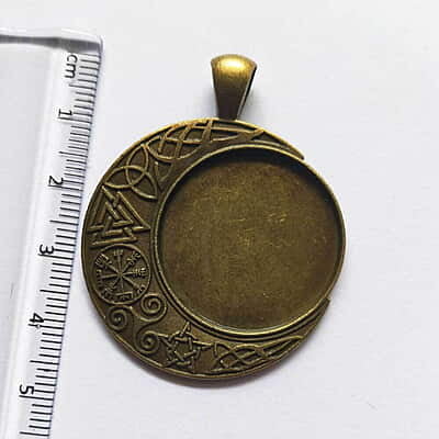 Pendant Antique Bronze Modal 139 Pendant Antique Bronze Modal 139