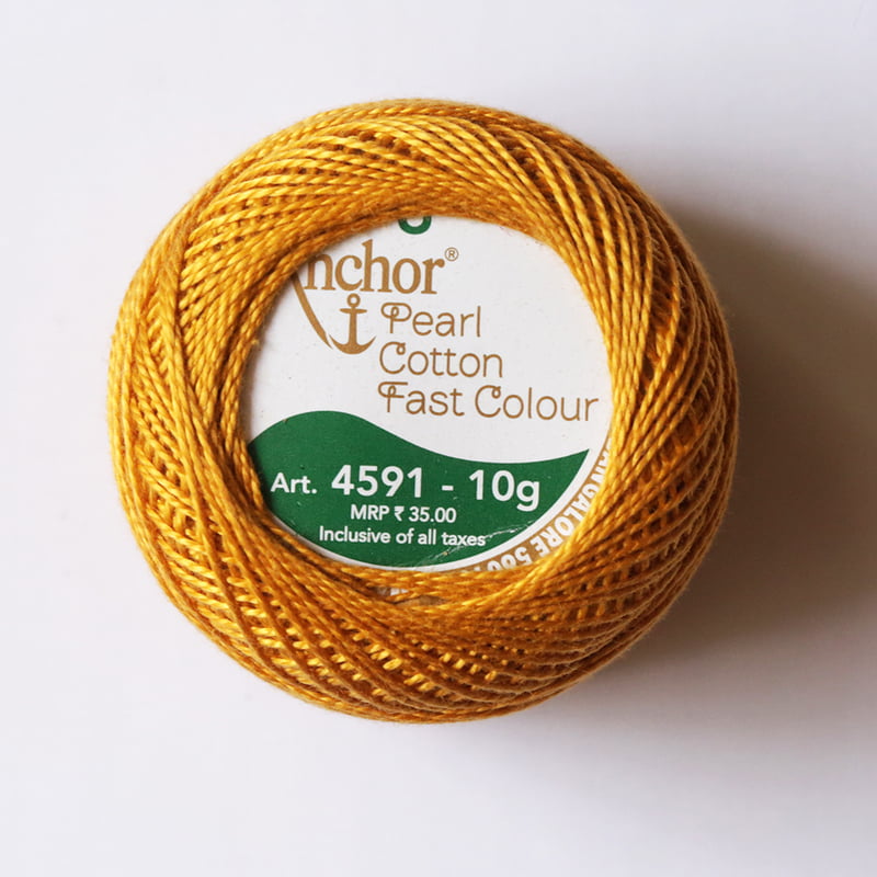 Anchor Pearl Cotton 307 Anchor Pearl Cotton 307