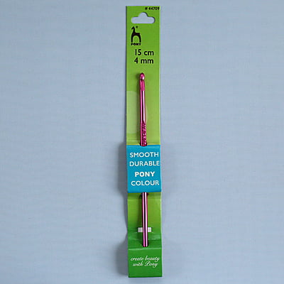 Pony Aluminum Crochet Hook Coloured Pony Aluminum Crochet Hook Coloured