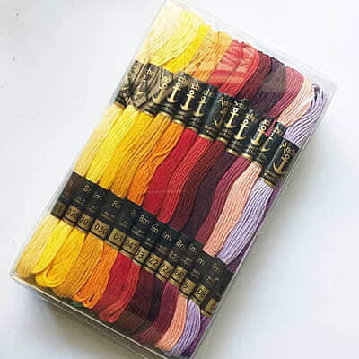Anchor Embroidery Thread Set 01111 - 50 pcs