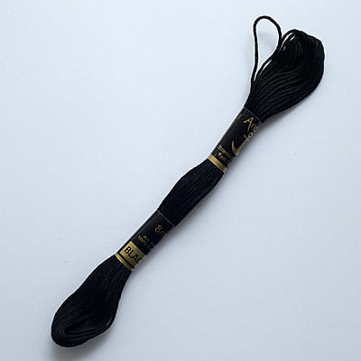 Anchor Embroidery Thread Black