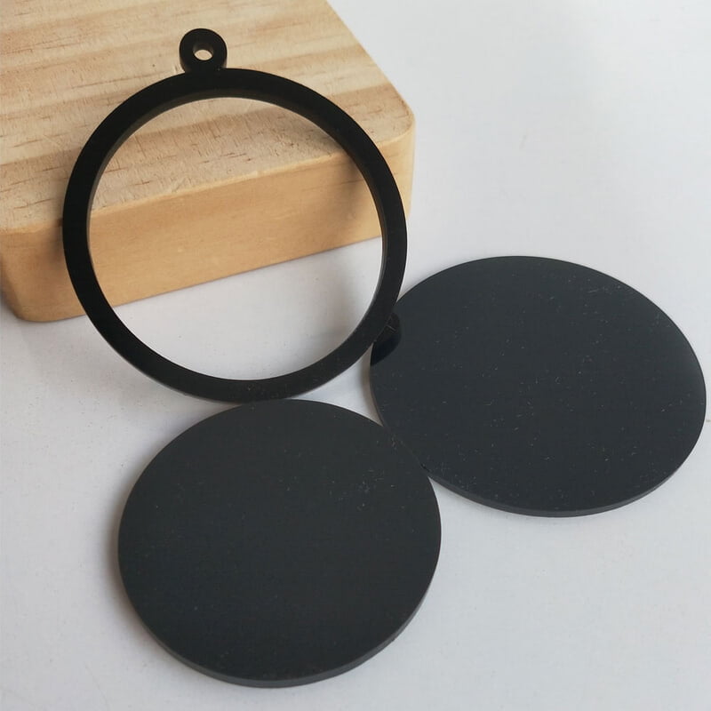 Mini Hoop Circle Black 5.5cm Mini Hoop Circle Black 5.5cm