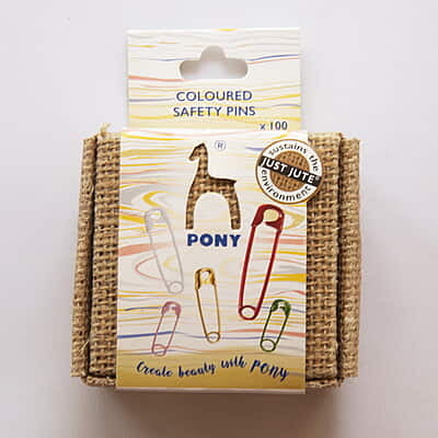 Pony Safety Pins Coloured