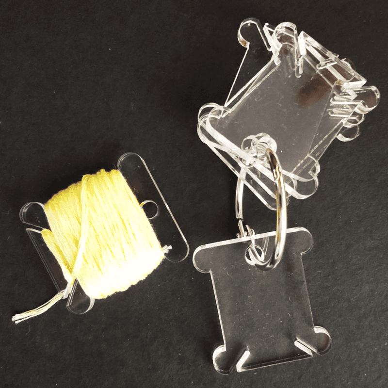 Floss Bobbin Transparent 5mm Floss Bobbin Transparent 5mm