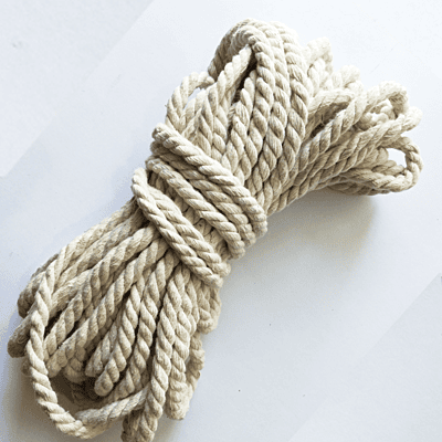 Macrame Cord Off White 10 mm Macrame Cord Off White 10 mm