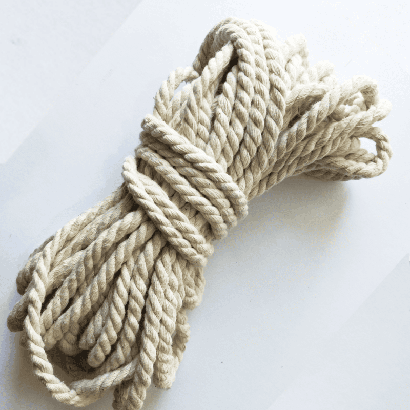 Macrame Cord Off White 10 mm Macrame Cord Off White 10 mm