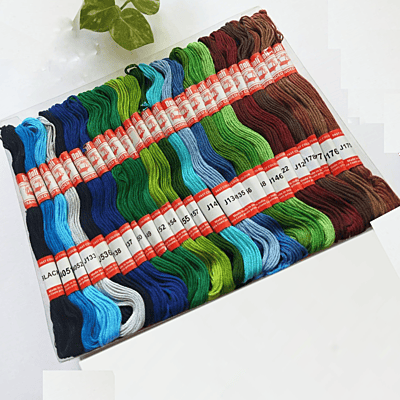 Doli Embroidery Thread Set  J8888- 100 pcs