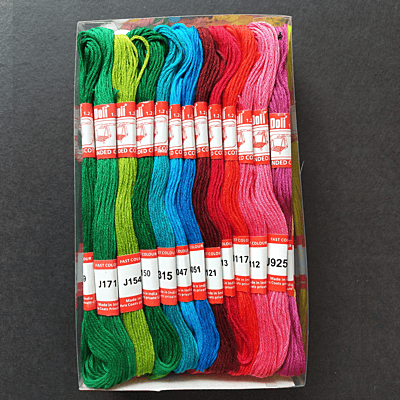 Doli Embroidery Thread Set J5555 - 50 pcs Doli Embroidery Thread Set J5555 - 50 pcs
