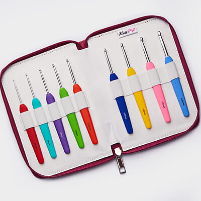 KnitPro Waves Single Ended Crochet Hook Set KnitPro Waves Single Ended Crochet Hook Set