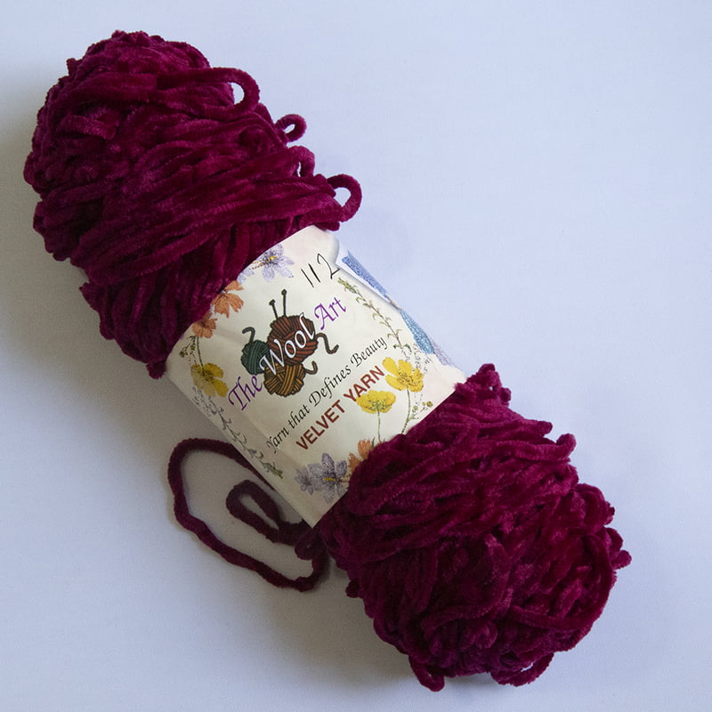 Thin Velvet Yarn 112 Thin Velvet Yarn 112