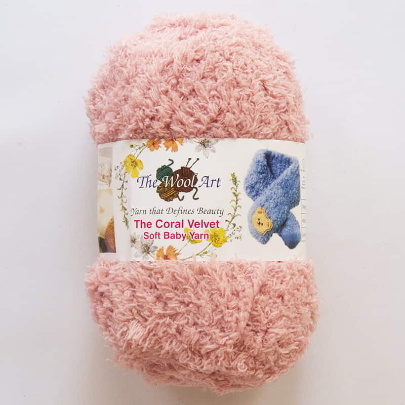 Coral Velvet Soft Baby Yarn 105 Coral Velvet Soft Baby Yarn 105