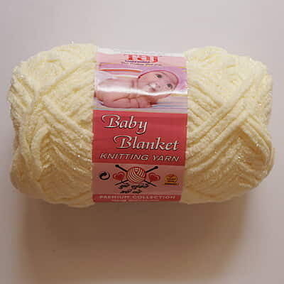 Baby Blanket Yarn Cream