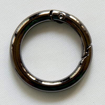 Circular Metal  Push Ring 25mm