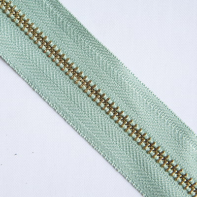 Bag Zip With Golden Teeth Bag Zip With Golden Teeth